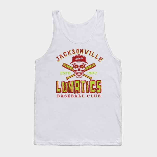 Jacksonville Lunatics Tank Top by MindsparkCreative